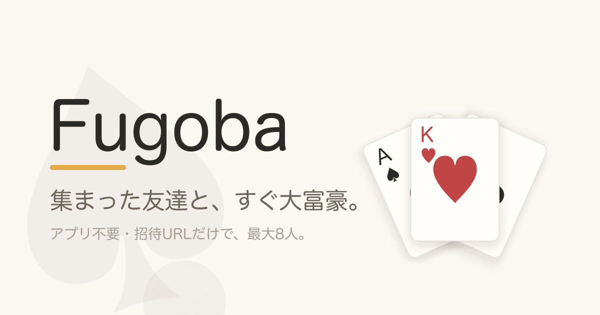 Fugobaの画面